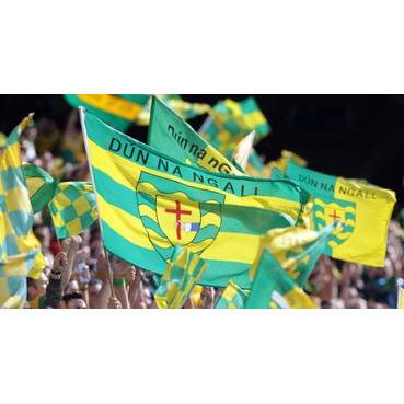 DONEGAL GAA : 5X3 Crested Flag