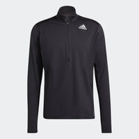 ADIDAS Men's Own The Run Half Zip Top - Black