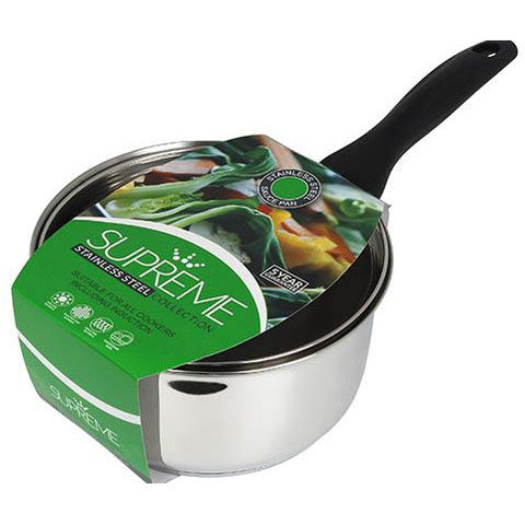 PENDEFORD : Supreme collection 20cm Stainless Steel Sauce Pan
