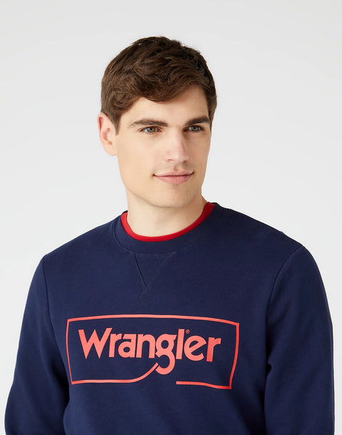 WRANGLER : Frame Logo Sweatshirt