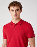 WRANGLER- short sleeve polo shirt
