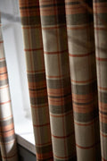 CATHERINE LANSFIELD : Brushed Heritage Check Curtain
