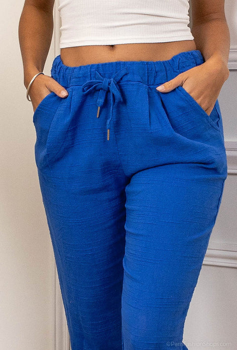 COPE CLOTHING : BLUE TROUSER ONE SIZE