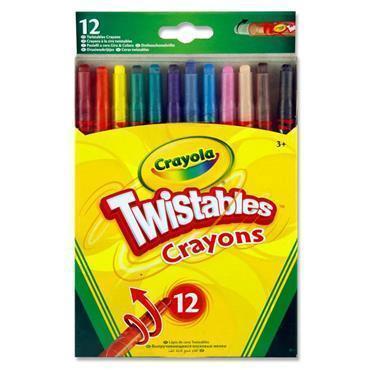 CRAYOLA : 12 Twistable crayons