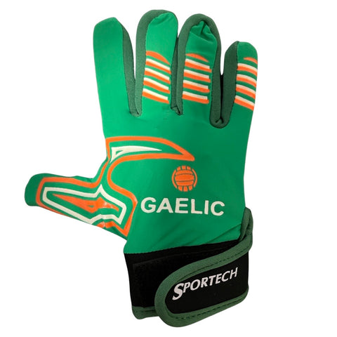 SPORTECH: Junior Catch Gloves Green
