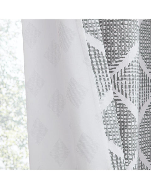 CATHERINE LANSFIELD : Geo Textured Diamond Curtain