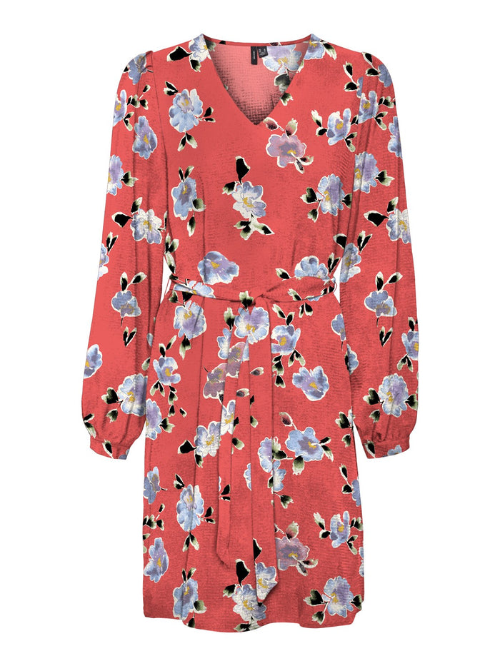 VERO MODA Hyms LS Floral Dress